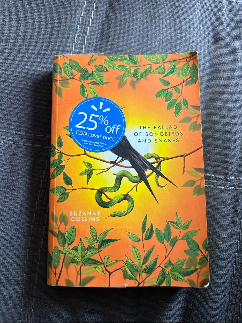 The Ballad of Songbirds and Snakes Suzanne Collins Painted Edges 2025